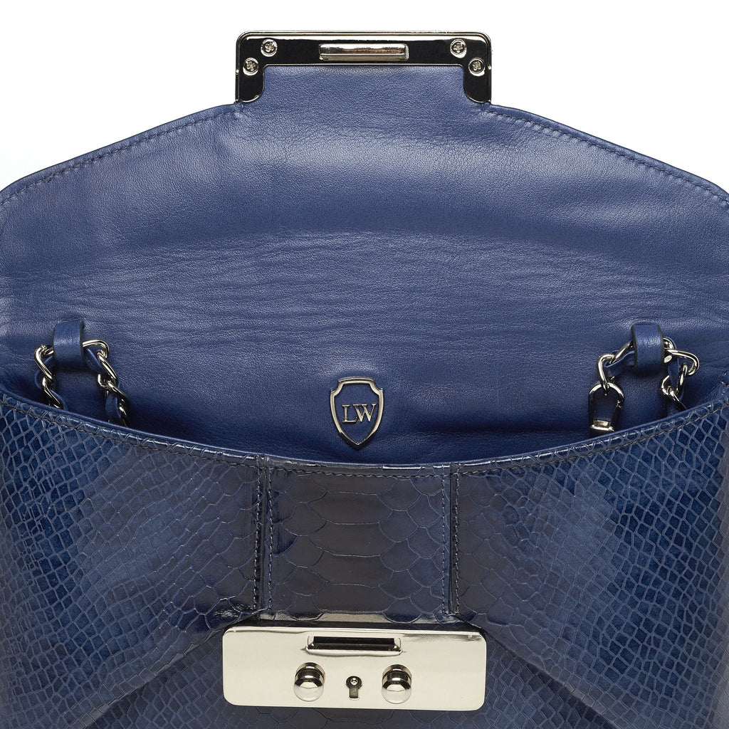 Jacqueline blue afrika silver bag - Satisphy Dev
