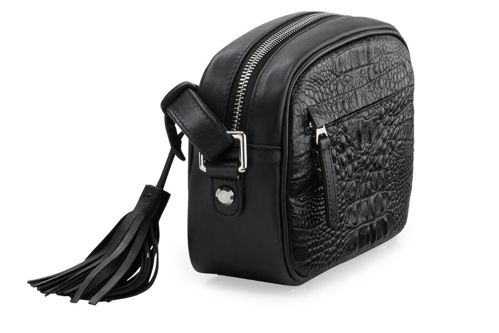 Pauca black silver bag - Satisphy Dev