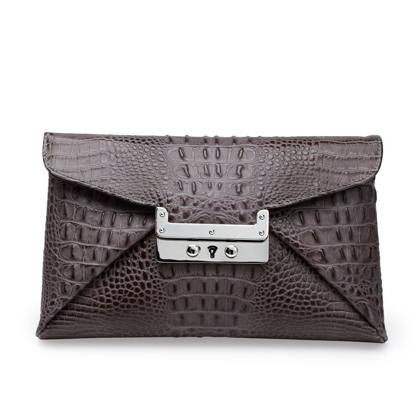 Nirvana grey silver clutch - Satisphy Dev