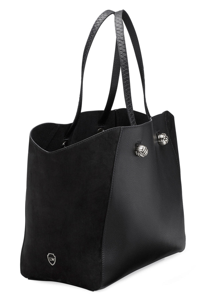 Massimo black silver bag - Satisphy Dev