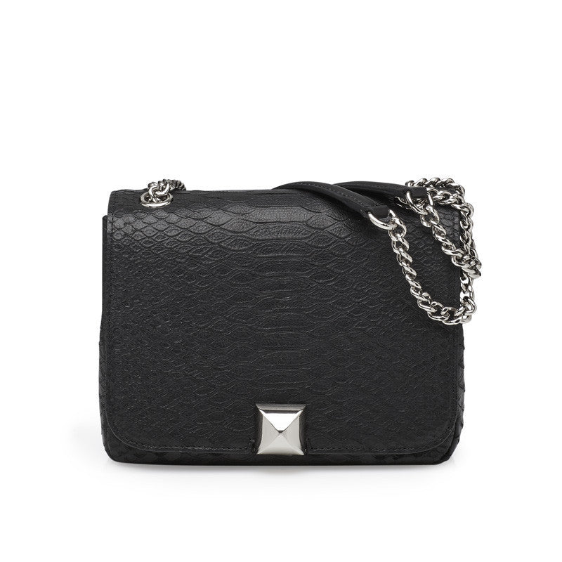 Mavrick black silver bag - Satisphy Dev