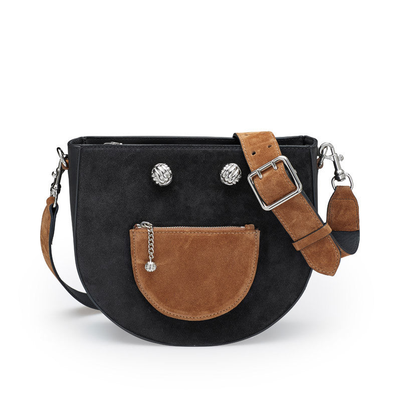 Happie black silver bag - Satisphy Dev