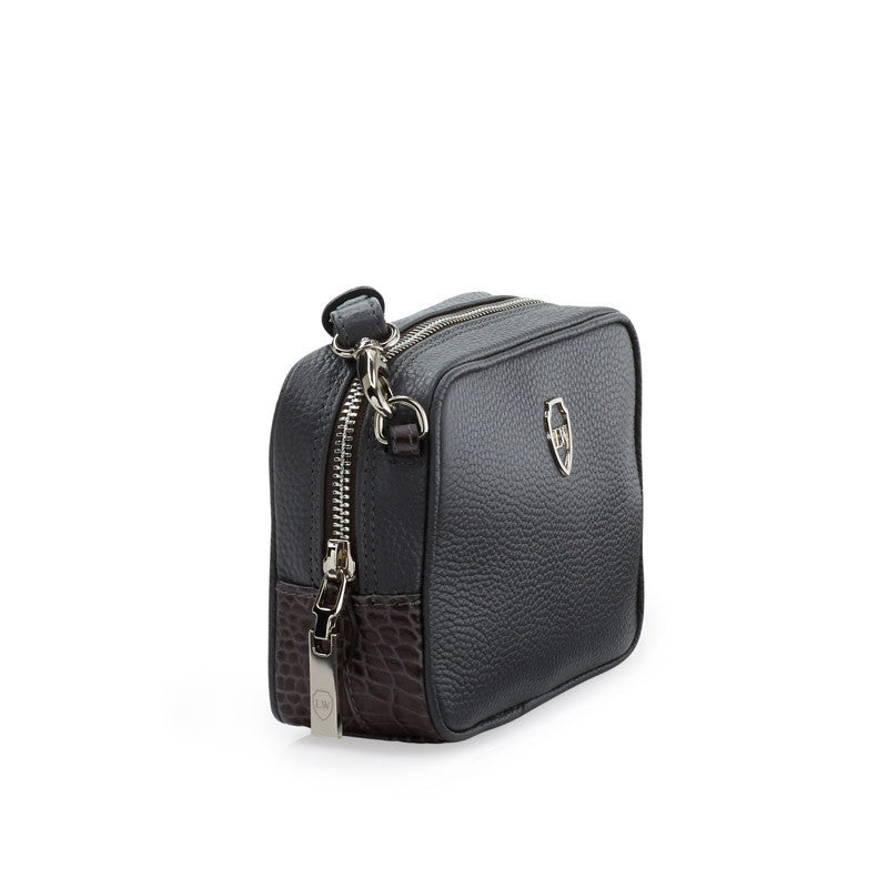 Nicole grey silver mini bag - Satisphy Dev