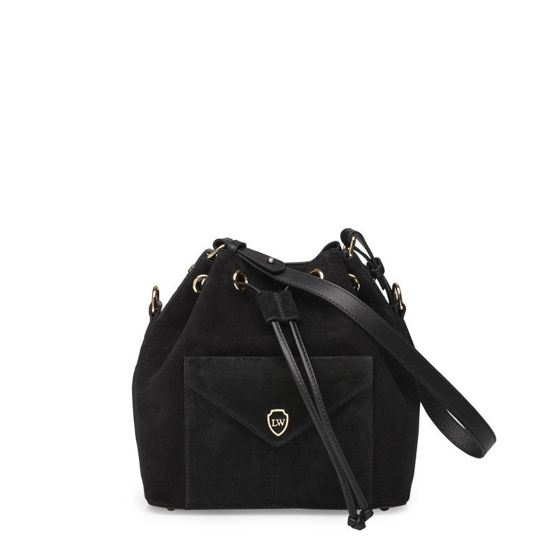 Morgan black gold bag - Satisphy Dev