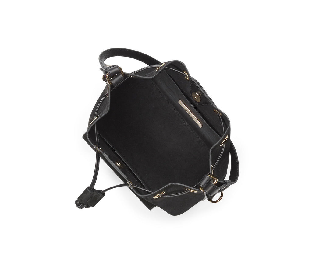 Morgan black gold bag - Satisphy Dev