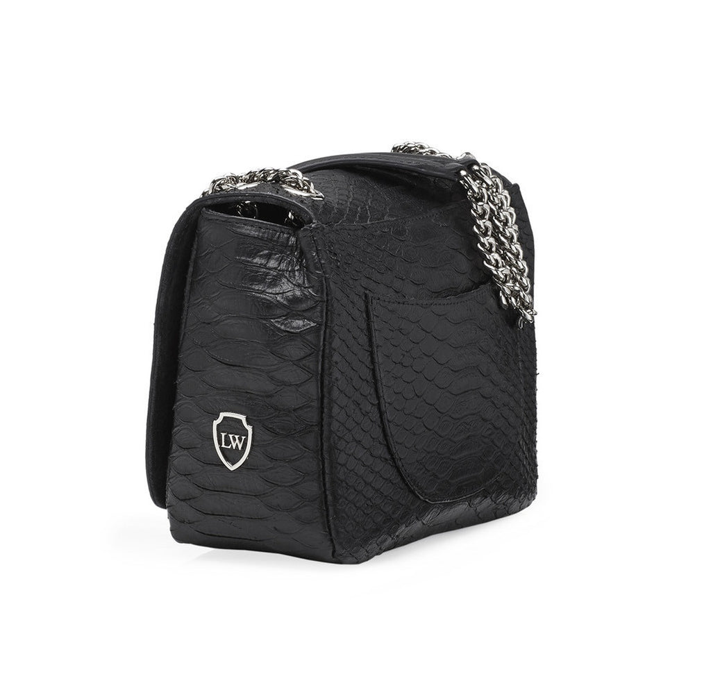 Mavrick black silver bag - Satisphy Dev
