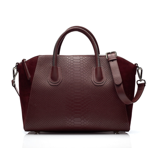 Serpent bordeaux gold bag - Satisphy Dev