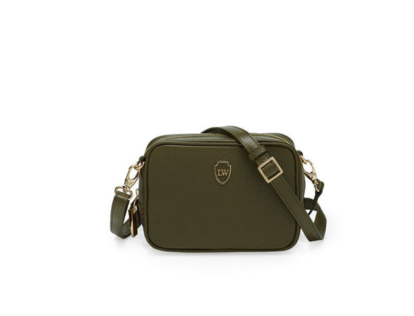 Nicole olive gold mini bag - Satisphy Dev