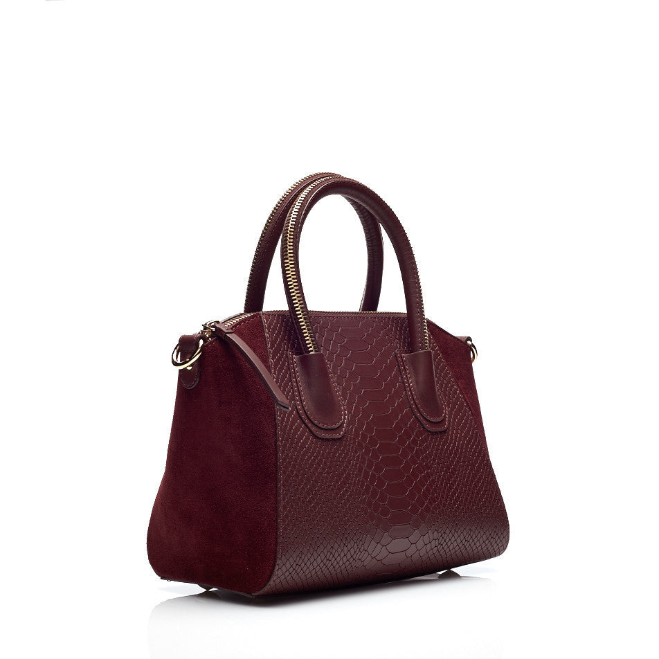 Viper bordeaux silver bag - Satisphy Dev